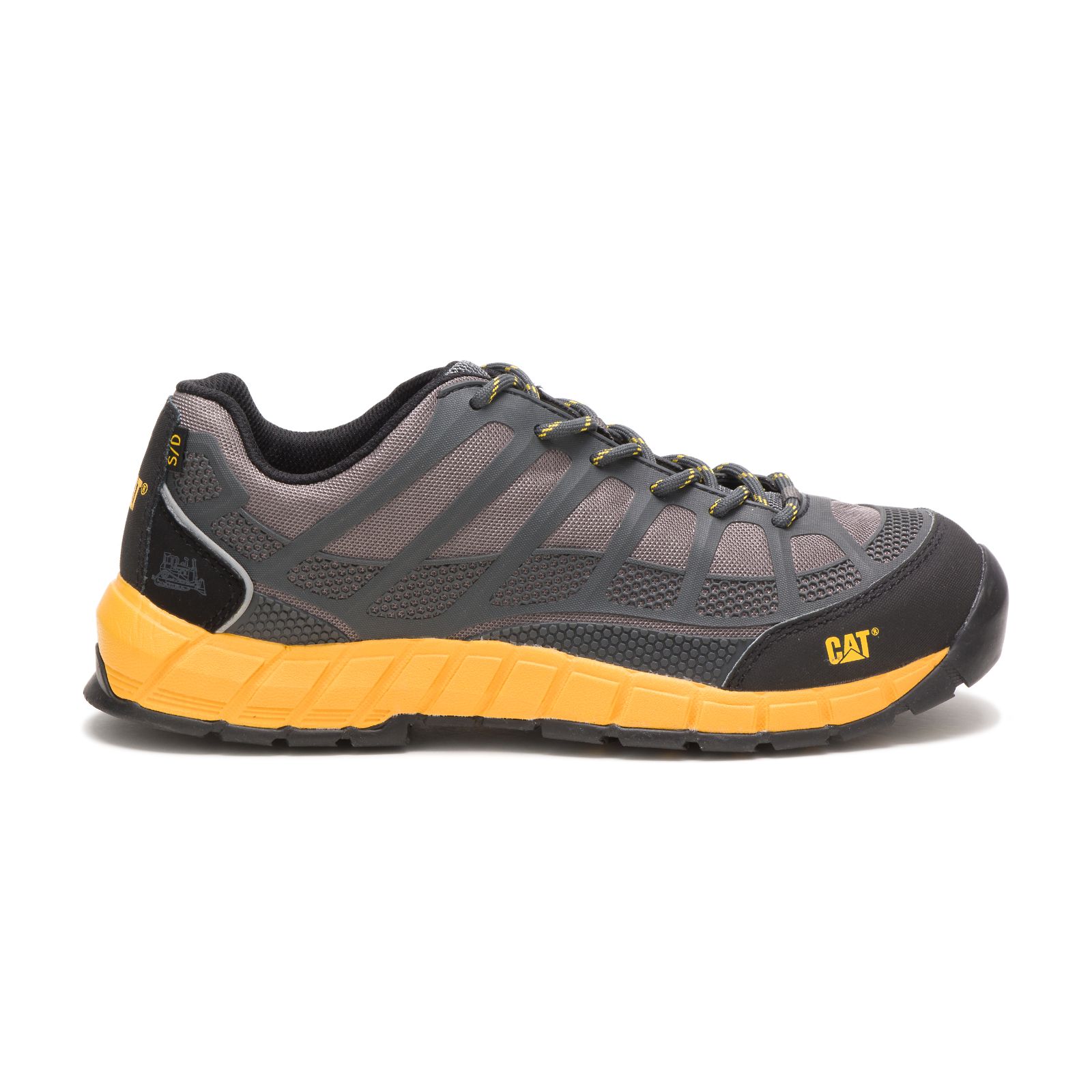 Caterpillar Shoes Lahore - Caterpillar Streamline Composite Toe Mens Sneakers Dark Grey (453612-CJQ)